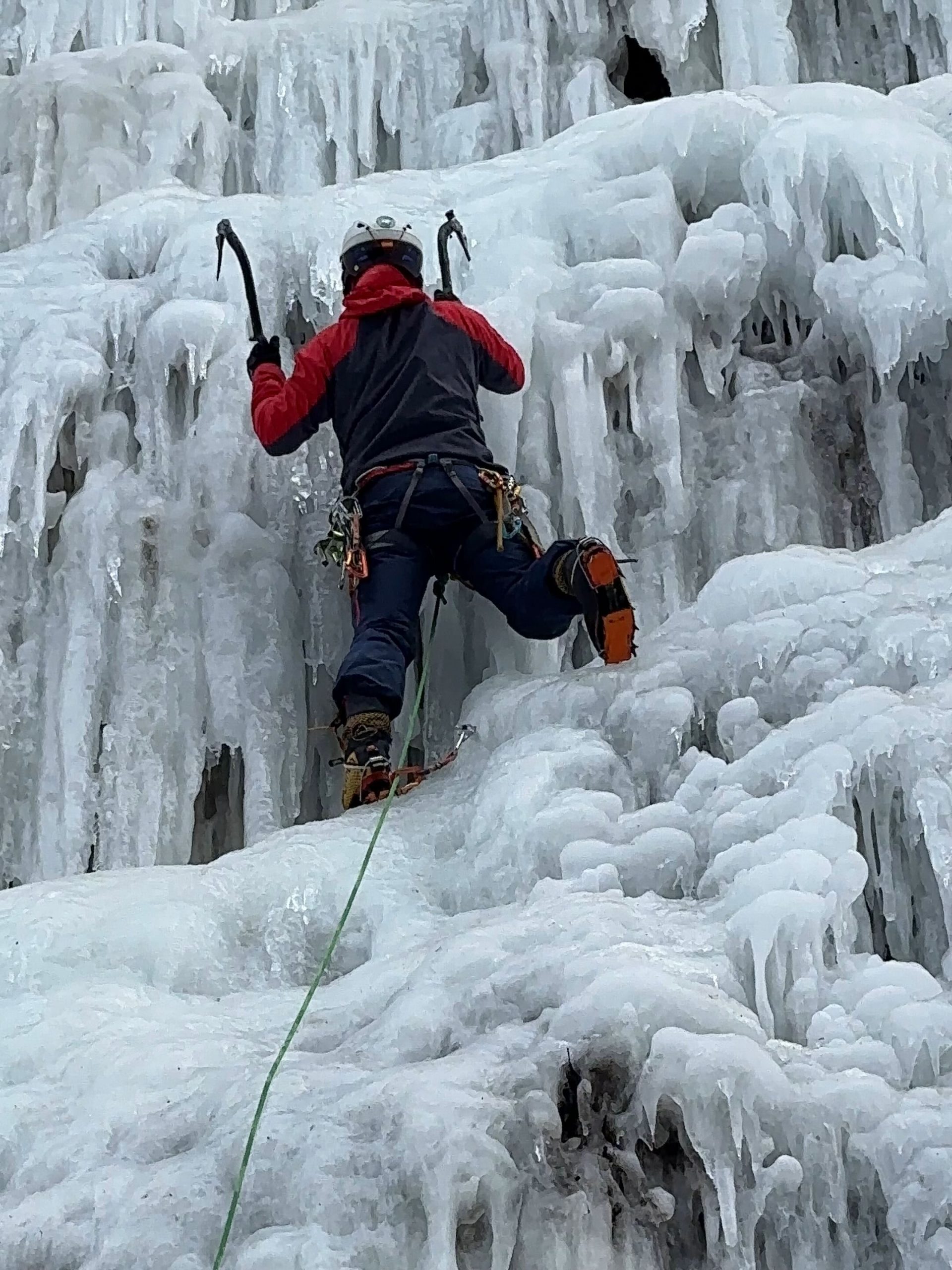 curso de escalada en hielo